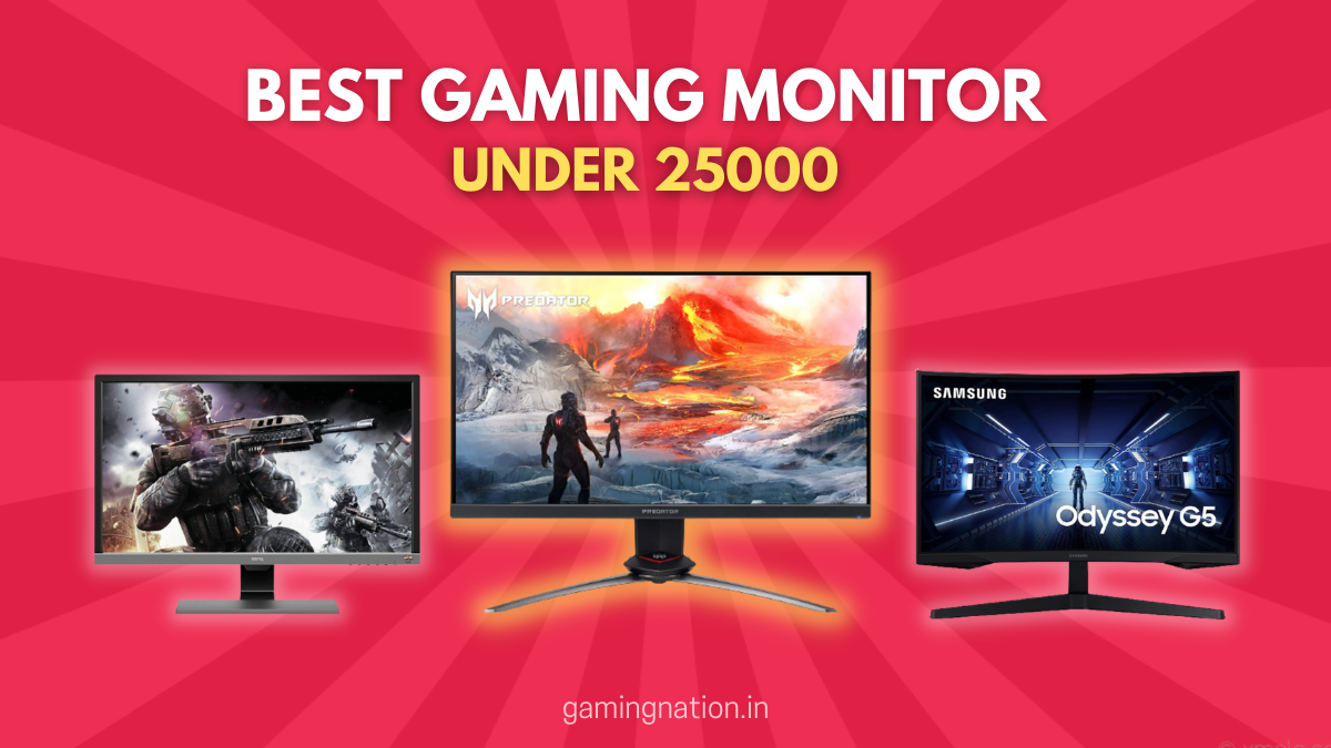 Best Gaming Monitor Under 25000 Rs in India 2021