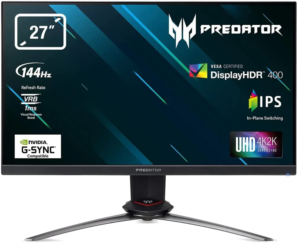 Acer Predator XB273K - Best IPS Gaming Monitor Under 50000