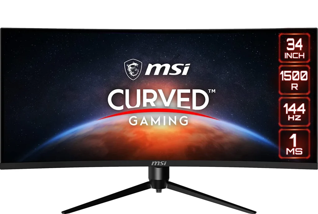 MSI Optix MAG342CQR - Best UltraWide Gaming Monitor Under 50000