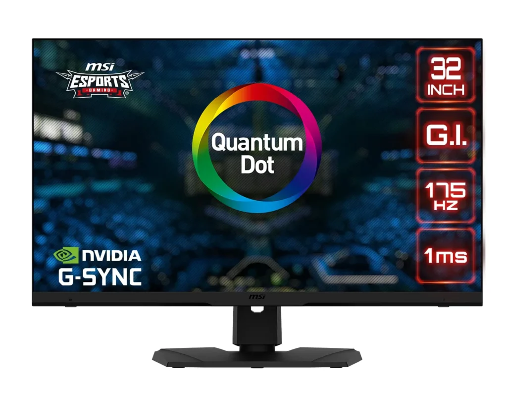 MSI Optix MPG321QRF-QD - Best 32 Inch Gaming Monitor Under 60000