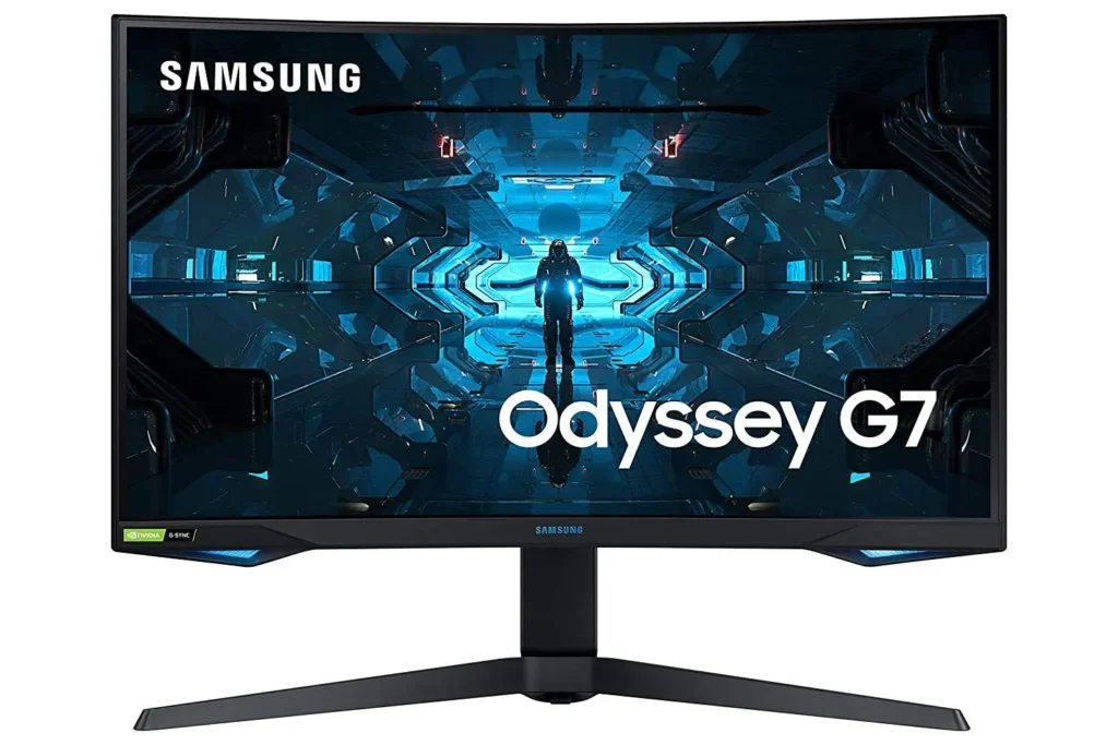 Samsung Odyssey LC32G75TQSWXXL - Best 240hz Curved Gaming Monitor Under 50000